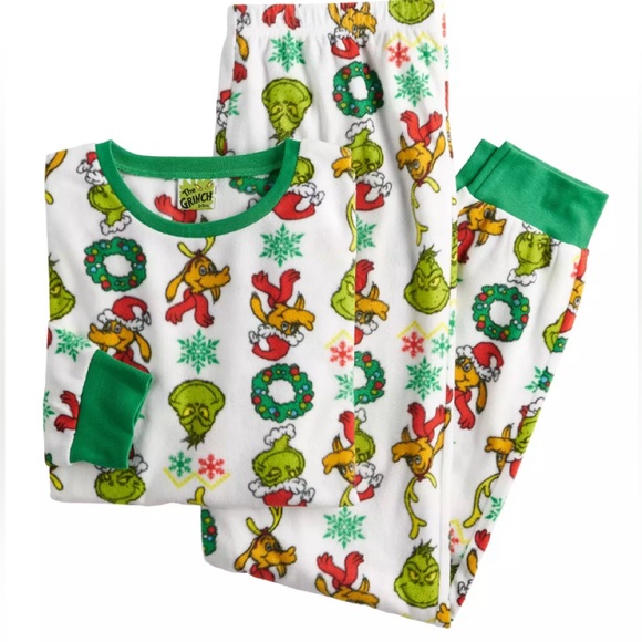 The Grinch - Jammies For Your Families - 4XB - New! - Picture 1 of 5